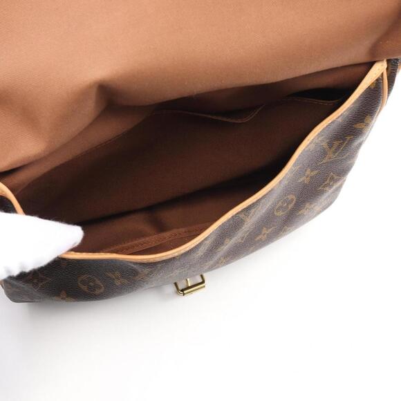 LOUIS VUITTON Brown Monogram Leather Shoulder Bag - Picture 4 of 11